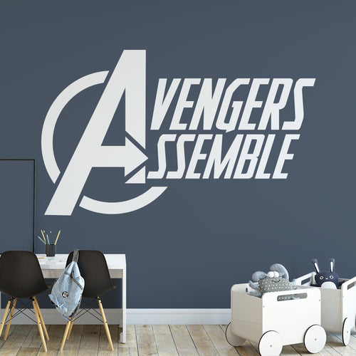 Avengers Assemble Logo Wall Sticker | Apex Stickers