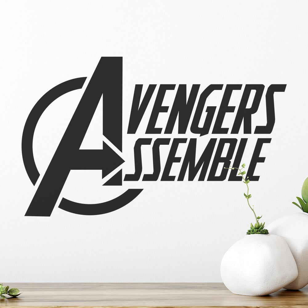 Avengers Assemble Logo Wall Sticker | Apex Stickers