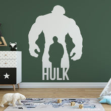 Load image into Gallery viewer, Hulk With Text Wall Sticker | Apex Stickers

