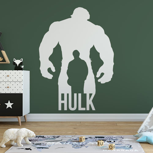 Hulk With Text Wall Sticker | Apex Stickers