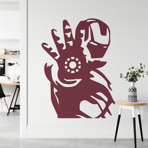Iron Man Hand Laser Wall Sticker | Apex Stickers
