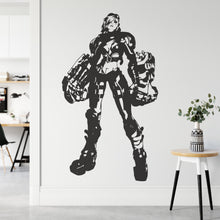 Load image into Gallery viewer, League of Legends Arcane Vi Wall Sticker | Apex Stickers
