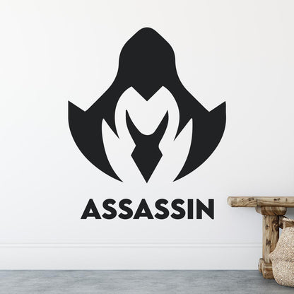 League of Legends Assassin Icon Wall Sticker | Apex Stickers