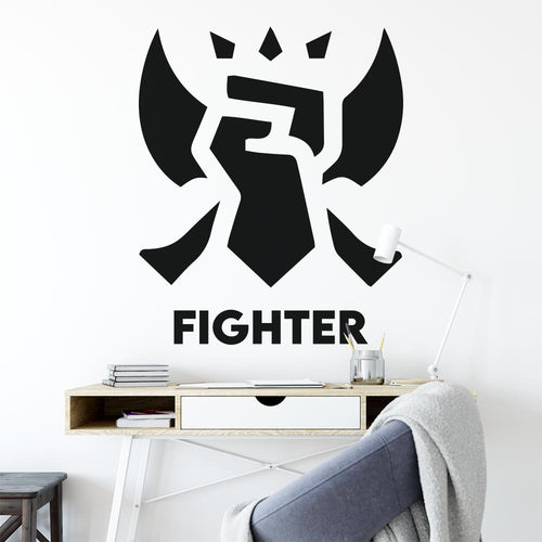 League of Legends Fighter Icon Wall Sticker | Apex Stickers