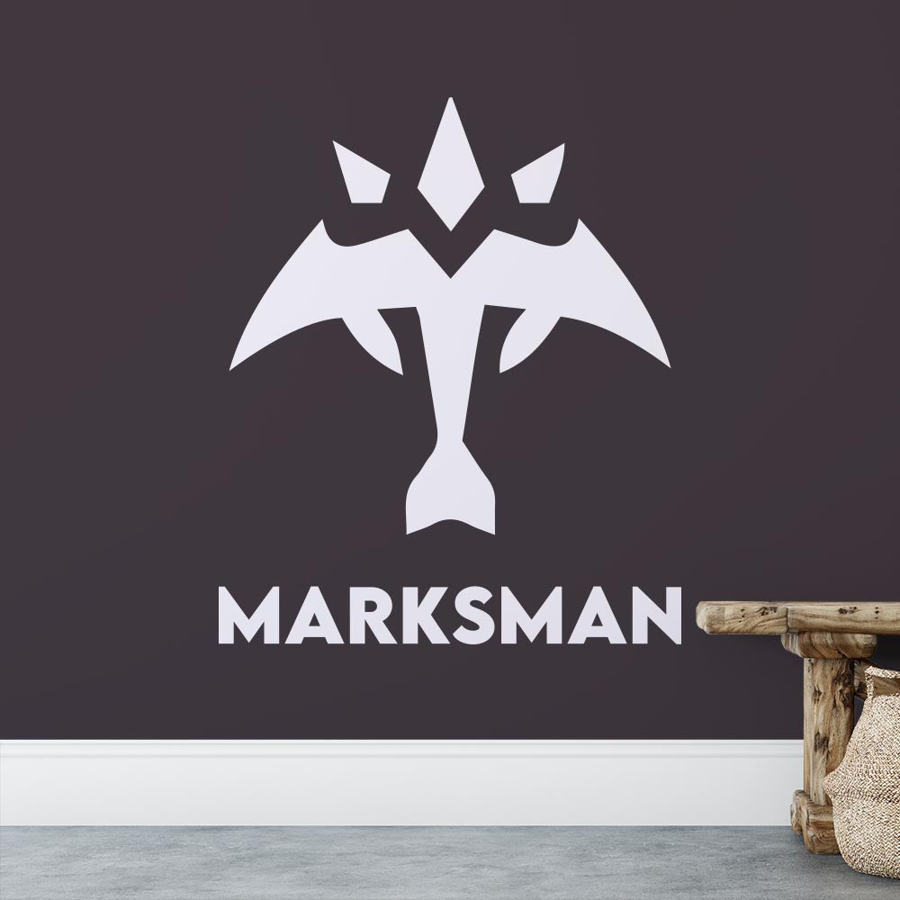 League of Legends Marksman Icon Wall Sticker | Apex Stickers