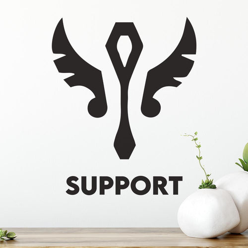 League of Legends Support Icon Wall Sticker | Apex Stickers