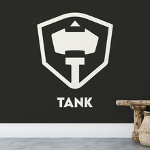 Load image into Gallery viewer, League of Legends Tank Icon Wall Sticker | Apex Stickers

