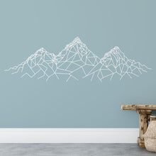 Load image into Gallery viewer, Geometric Polygonal Mountains Wall Sticker | Apex Stickers
