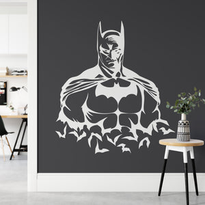 Batman With Bats Wall Sticker | Apex Stickers