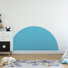 Load image into Gallery viewer, Half Circle Shape Colour Block Wall Sticker | Apex Stickers
