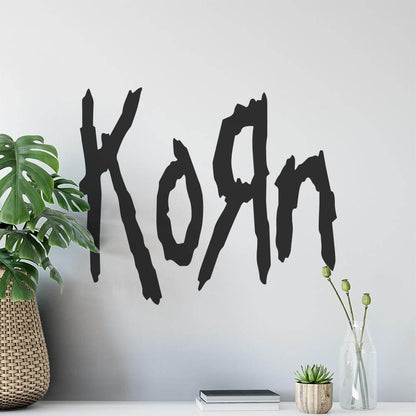 Korn Band Logo Wall Sticker | Apex Stickers