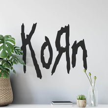 Load image into Gallery viewer, Korn Band Logo Wall Sticker | Apex Stickers
