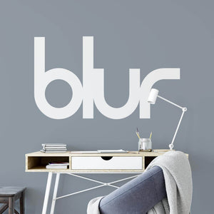 Blur Band Logo Wall Sticker | Apex Stickers