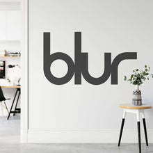 Load image into Gallery viewer, Blur Band Logo Wall Sticker | Apex Stickers
