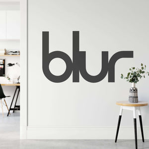 Blur Band Logo Wall Sticker | Apex Stickers