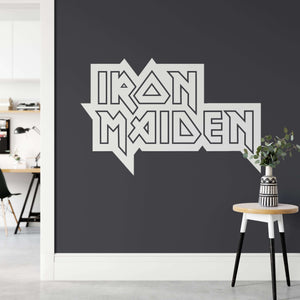 Iron Maiden Band Logo Wall Sticker | Apex Stickers