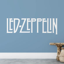 Load image into Gallery viewer, Led Zeppelin Band Logo Wall Sticker | Apex Stickers

