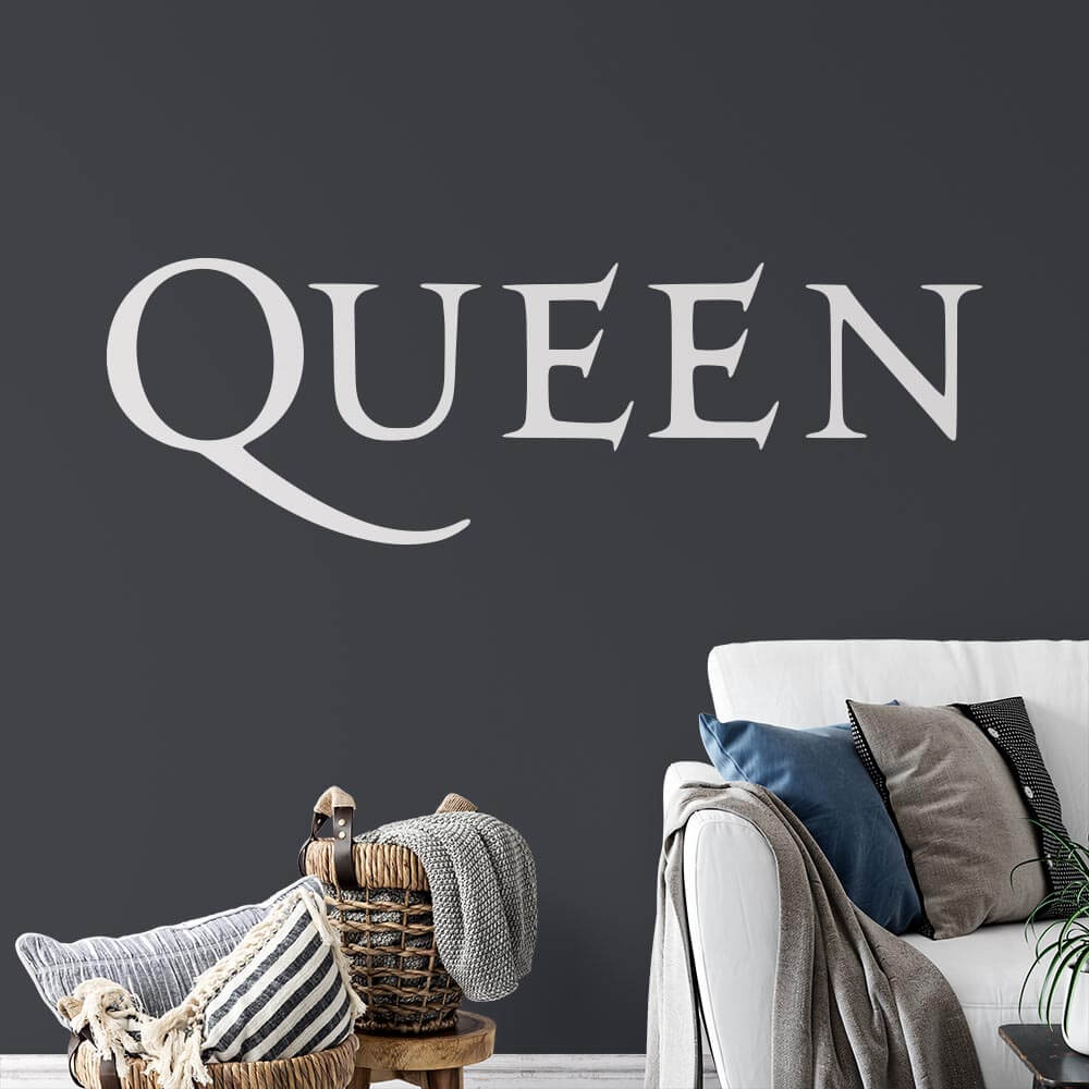 Queen Band Logo Wall Sticker | Apex Stickers
