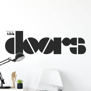 The Doors Band Logo Wall Sticker | Apex Stickers