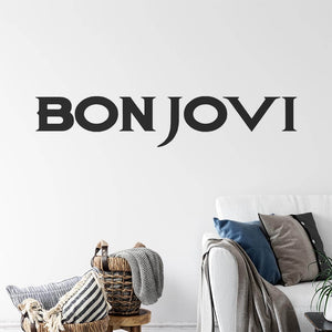 Bon Jovi Band Logo Wall Sticker | Apex Stickers