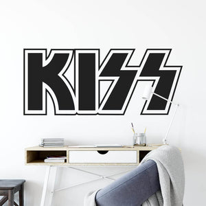 Kiss Band Logo Wall Sticker | Apex Stickers