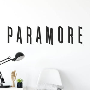 Paramore Band Logo Wall Sticker | Apex Stickers