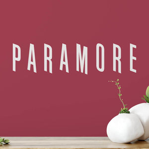 Paramore Band Logo Wall Sticker | Apex Stickers