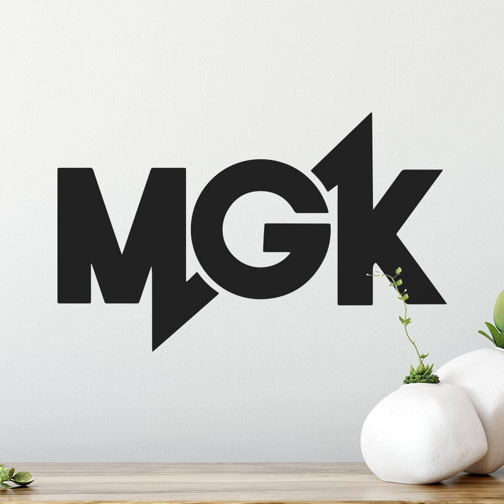 MGK Machine Gun Kelly Band Logo Wall Sticker | Apex Stickers