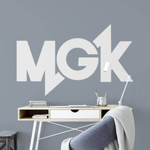 Load image into Gallery viewer, MGK Machine Gun Kelly Band Logo Wall Sticker | Apex Stickers
