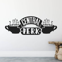 Load image into Gallery viewer, Friends TV Show Central Perk Logo Wall Sticker | Apex Stickers
