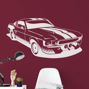 American Muscle Car Mustang Wall Sticker | Apex Stickers