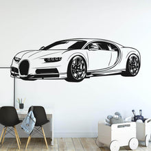Load image into Gallery viewer, Bugatti Veyron Sports Car Wall Sticker | Apex Stickers
