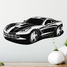 Load image into Gallery viewer, Chevrolet Corvette Sports Car Wall Sticker | Apex Stickers
