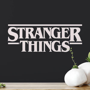 Stranger Things Logo Wall Sticker | Apex Stickers