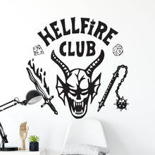 Load image into Gallery viewer, Stranger Things Hellfire Club Wall Sticker | Apex Stickers
