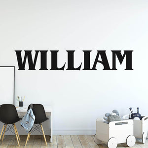 Stranger Things Personalised Name Wall Sticker | Apex Stickers