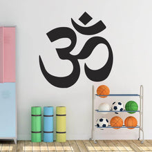 Load image into Gallery viewer, Om Yoga Meditation Spiritual Wall Sticker | Apex Stickers

