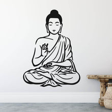 Load image into Gallery viewer, Buddha Yoga Meditation Spiritual Wall Sticker | Apex Stickers
