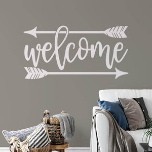 Welcome Sign Wall Sticker | Apex Stickers