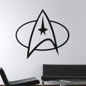 Star Trek Starfleet Insignia Wall Art Sticker | Apex Stickers