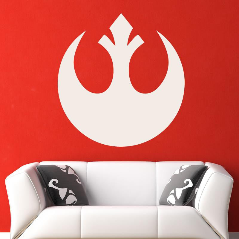 Star Wars Rebel Alliance Logo Wall Art Sticker | Apex Stickers