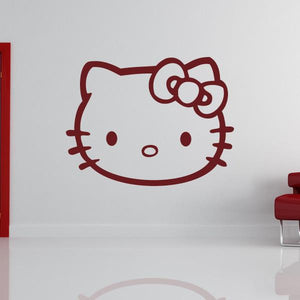 Hello Kitty Wall Art Sticker | Apex Stickers