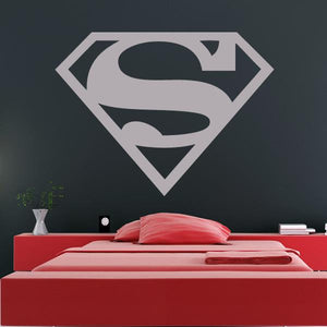 Superman Superhero Logo Wall Art Sticker | Apex Stickers