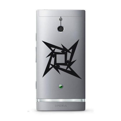 Metallica Ninja Star Logo Bumper/Phone/Laptop Sticker | Apex Stickers
