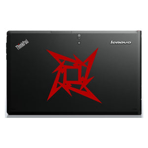 Metallica Ninja Star Logo Bumper/Phone/Laptop Sticker | Apex Stickers