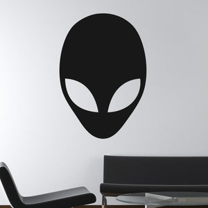 Alien Head Wall Art Sticker | Apex Stickers