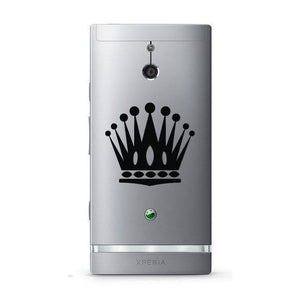 Crown King Queen Bumper/Phone/Laptop Sticker | Apex Stickers