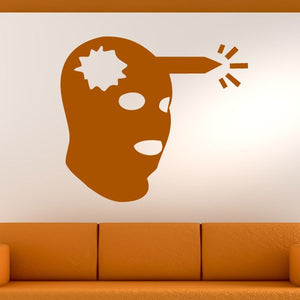 Counterstrike CSGO Headshot Icon Wall Art Sticker | Apex Stickers