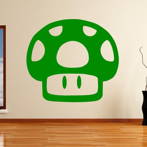 Super Mario 1-UP Toad Kinopio Wall Art Sticker | Apex Stickers