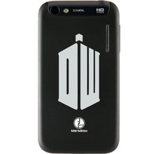 Load image into Gallery viewer, Doctor Who DR Tardis Logo Bumper/Phone/Laptop Sticker | Apex Stickers
